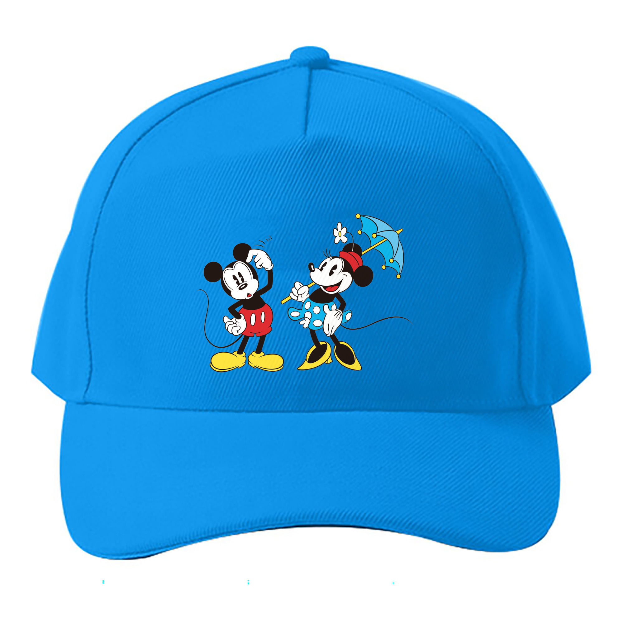（画像用） ミッキーマウス Mickey Mouse ベースボールキャップ 綿100％ 男女兼用 帽子 スポーツ